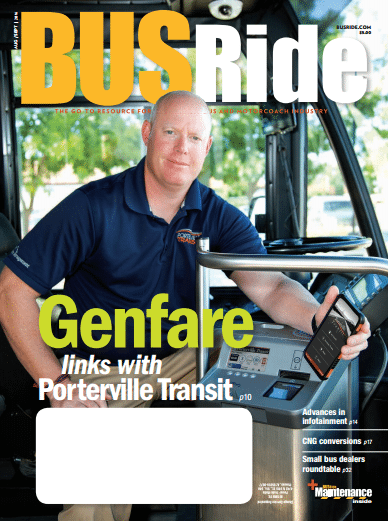 BUSRide cover featuring Genfare