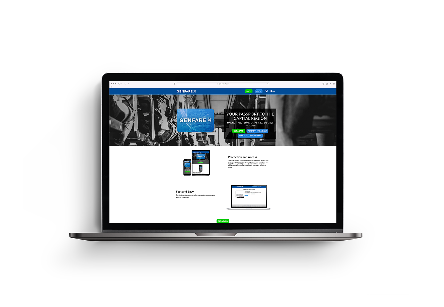 e-fare online ticketing portal