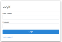 Genfare Link reports login page