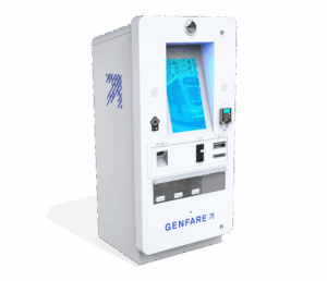 Rendering of Vendstar 5 ticket vending machine