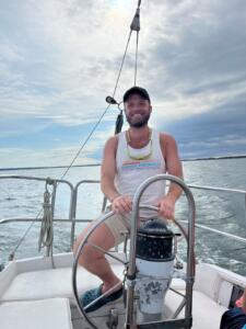 Jeffrey Hanft sailing